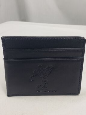 Walt Disney World Golf 1971 Collectible Leather Wallet Money Clip